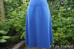 Woman's Blue Skirt